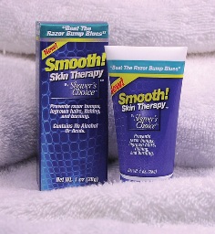 Smooth Skin Therapy prevents razor bumps, razor burn, and ingrown hairs